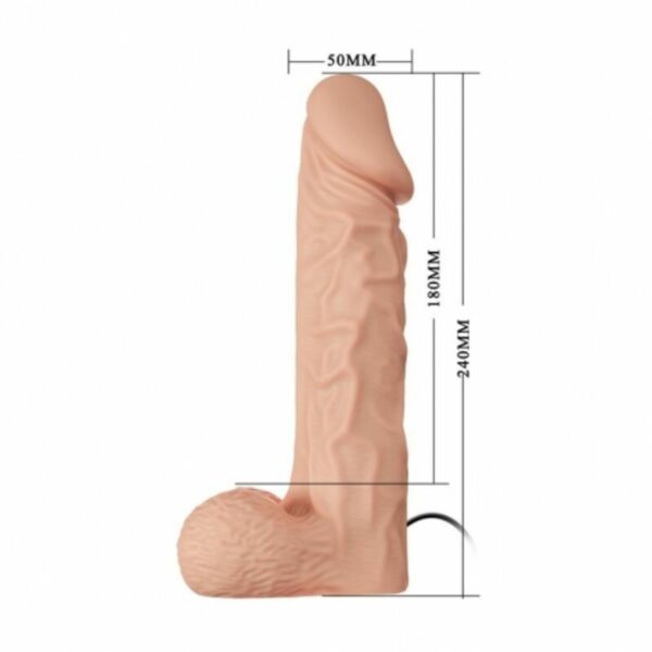 BAILE - ULTRA PASSIONATE HARNESS 24 CM NATURAL - Imagen 4
