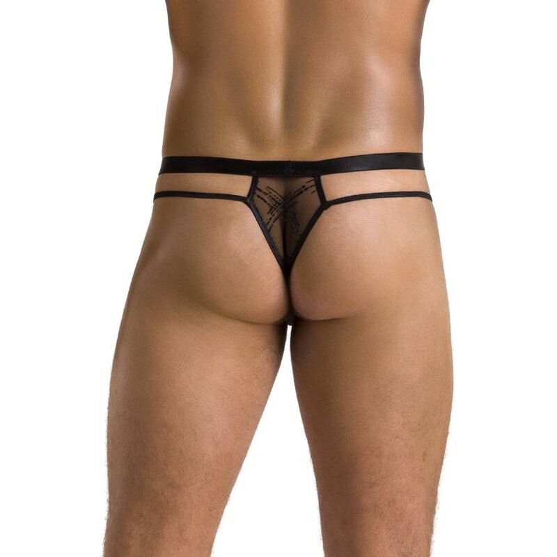 PASSION - 029 TANGA COLLIN NEGRO L/XL - Imagen 4