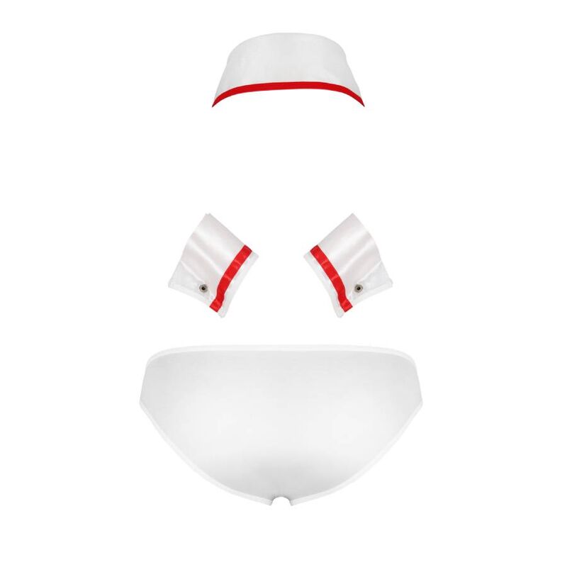 PASSION - 037 SLIP GREGORY BLANCO S/M - Imagen 6