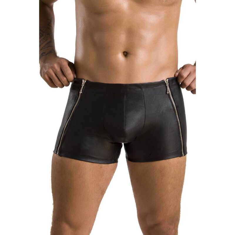 PASSION - 049 SHORT MATT NEGRO S/M - Imagen 3