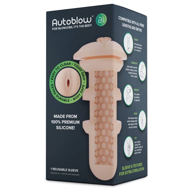 AUTOBLOW - MANGA VAGINA IA NATURAL - Imagen 4