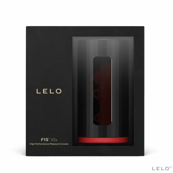 LELO - F1S V2 MASTURBADOR CON TECNOLOGIA SDK ROJO - NEGRO - Imagen 5