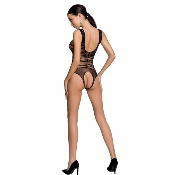 PASSION - WOMAN BS086 BODYSTOCKING NEGRO TALLA ÚNICA - Imagen 2