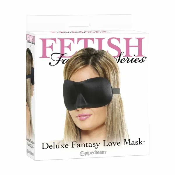 FETISH FANTASY SERIES - SERIES DELUXE FANTASY MASCARA NEGRO - Imagen 5