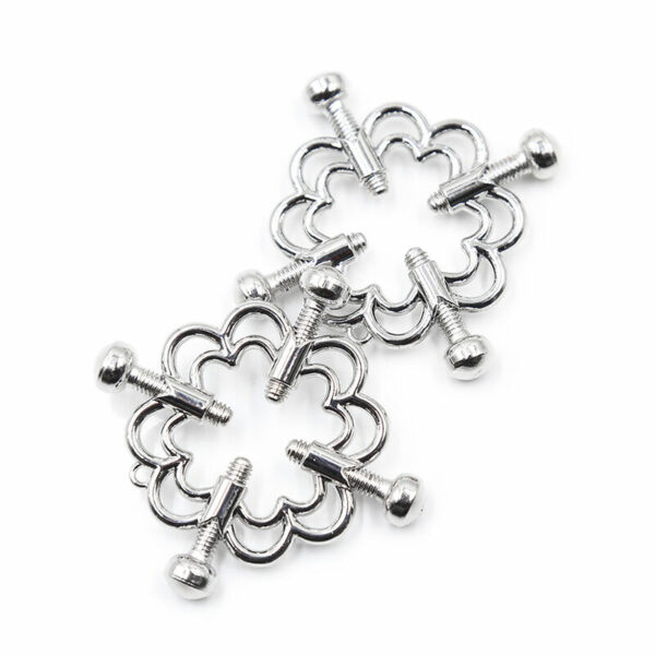 OHMAMA FETISH -  PINZAS METALICAS FLOR - Imagen 6