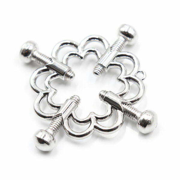 OHMAMA FETISH -  PINZAS METALICAS FLOR - Imagen 7