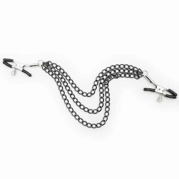 OHMAMA FETISH - PINZAS PEZONES CON CADENAS NEGRAS - Imagen 3
