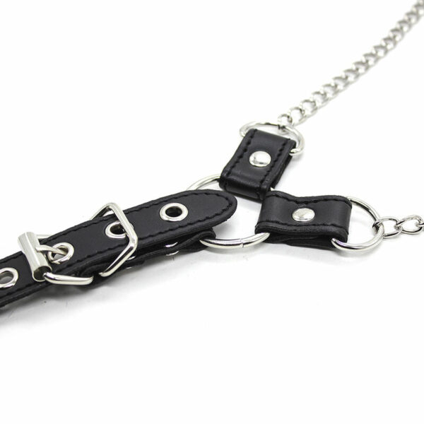 OHMAMA FETISH - PINZAS PEZONES CON CADENAS Y ANILLO PENE - Imagen 2
