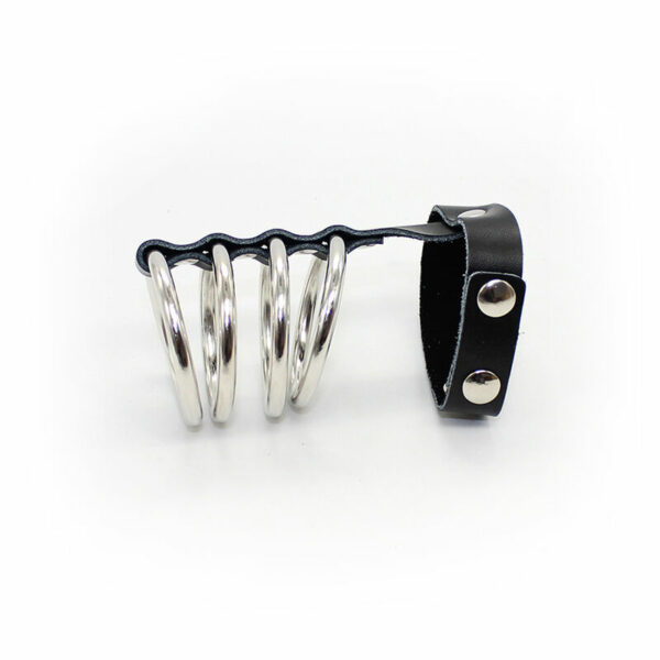 OHMAMA FETISH - FUNDA PENE CON ANILLOS DE METAL - Imagen 3