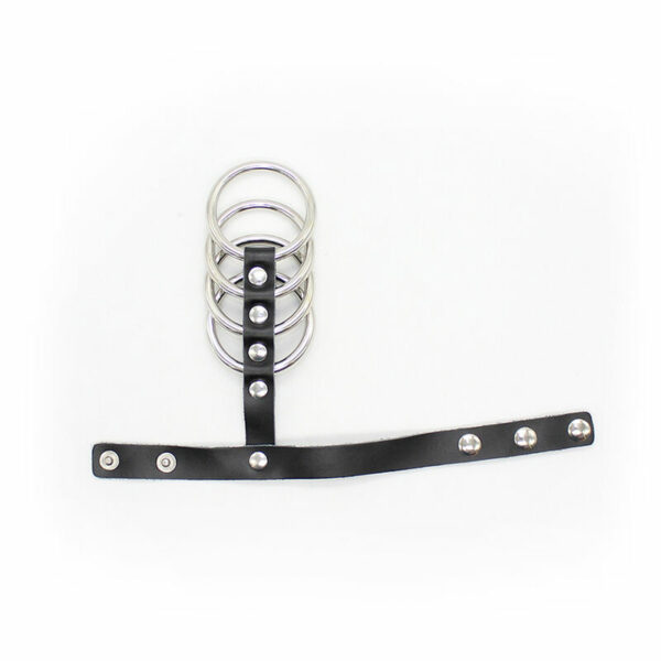 OHMAMA FETISH - FUNDA PENE CON ANILLOS DE METAL - Imagen 4