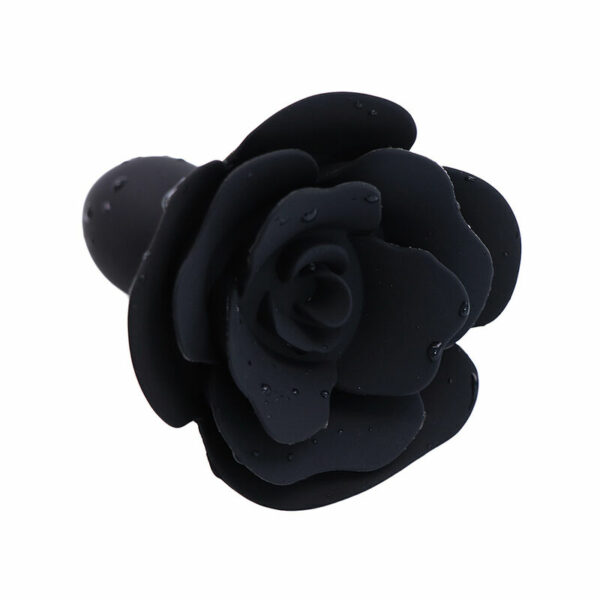 OHMAMA FETISH - PLUG ANAL SILICONA ROSA NEGRA - Imagen 4