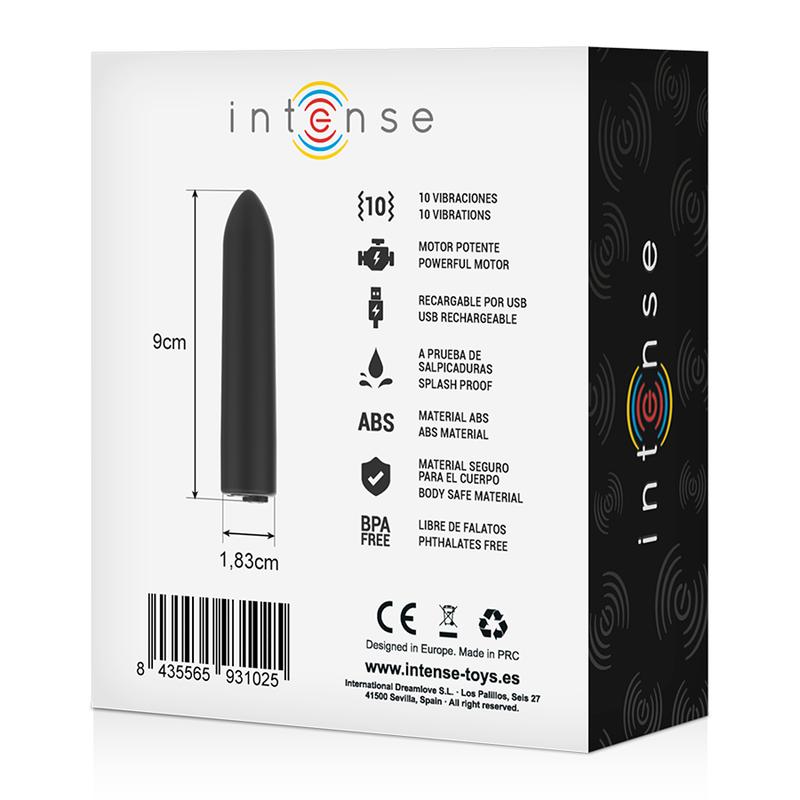 INTENSE - BALA VIBRADORA 10 MODOS VIBRACIÓN - Imagen 8