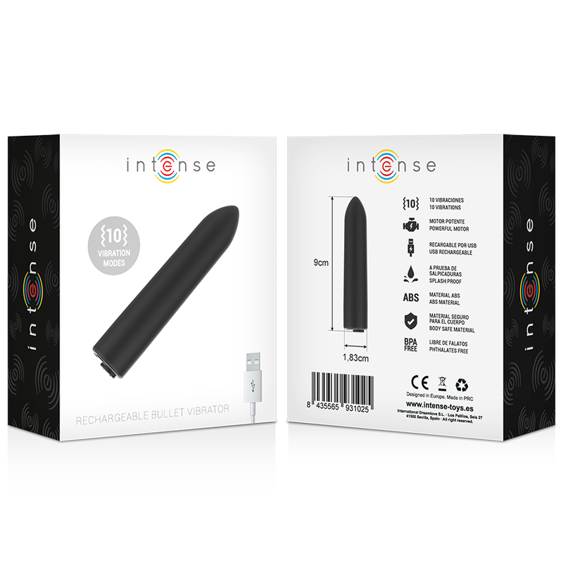 INTENSE - BALA VIBRADORA 10 MODOS VIBRACIÓN - Imagen 6