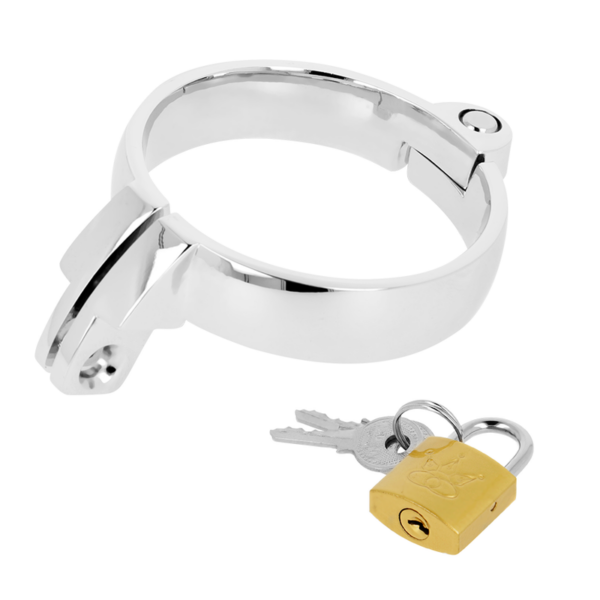 OHMAMA FETISH - JAULA CASTIDAD METAL PARA PENE - Imagen 2