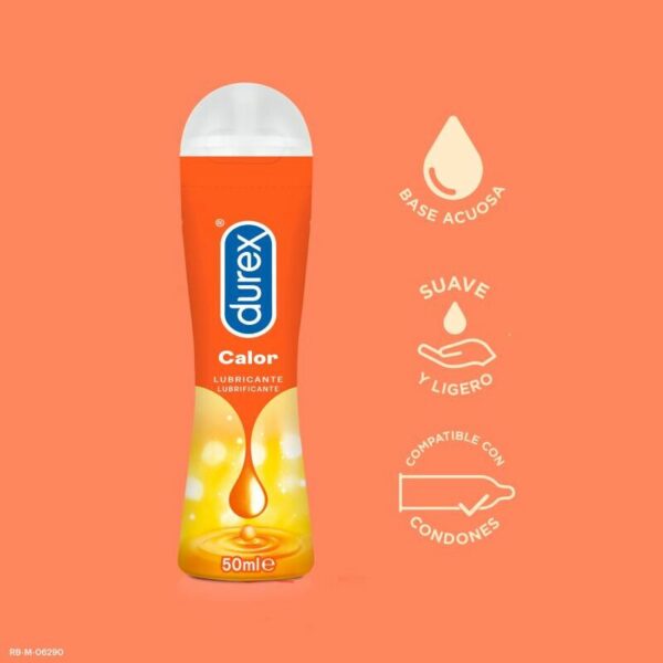 DUREX - LUBRICANTE DUREX PLAY EFECTO CALOR 50 ML - Imagen 2