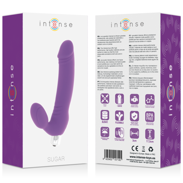 INTENSE - SUGAR SEVEN SPEEDS SILICONE LILA - Imagen 6