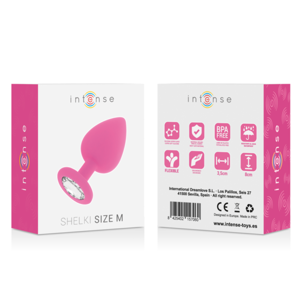 INTENSE - SHELKI M PLUG ANAL FUCHSIA - Imagen 6