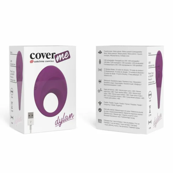 COVERME - DYLAN ANILLO RECARGABLE COMPATIBLE CON WATCHME WIRELESS TECHNOLOGY - Imagen 7