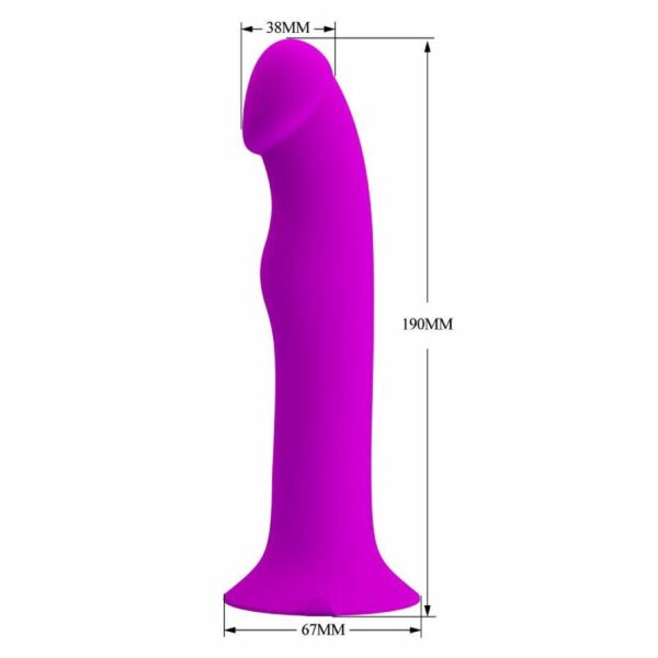 PRETTY LOVE - MURRAY VIBRADOR Y ESTIMULADOR PUNTO G MORADO - Imagen 9