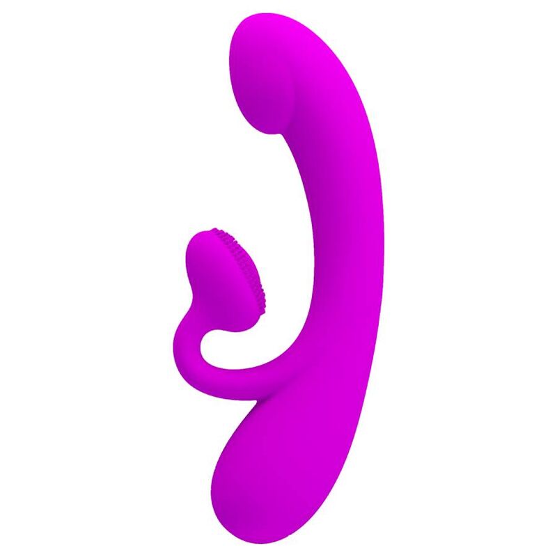 PRETTY LOVE - SINCERE VIBRADOR Y SUCCIONADOR DE CLÍTORIS SILICONA MORADO - Imagen 4