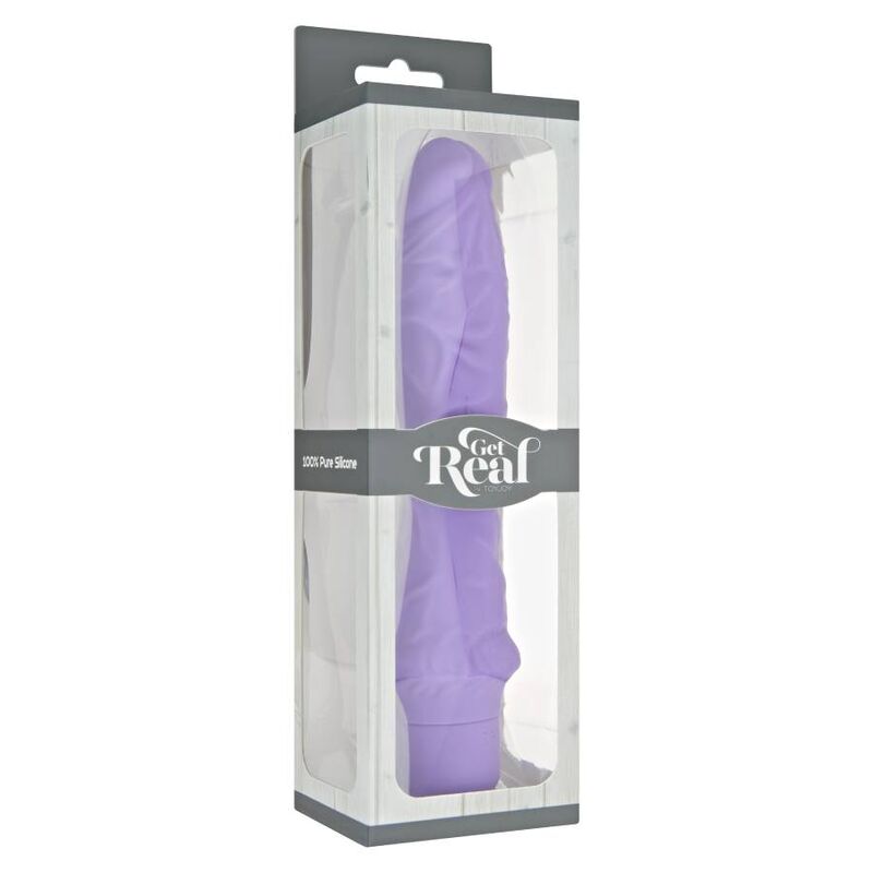 GET REAL - CLASSIC LARGE VIBRADOR MORADO - Imagen 3