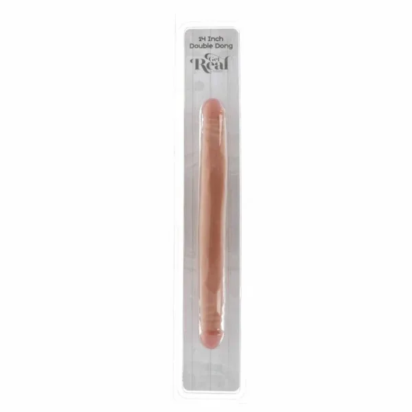 GET REAL - DOBLE DONG 35 CM NATURAL - Imagen 4