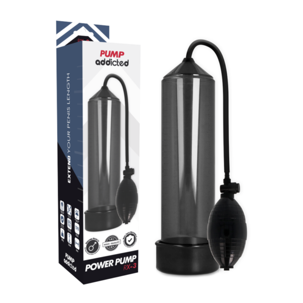PUMP ADDICTED - RX3 BOMBA ERECCIÓN NEGRO - Imagen 2