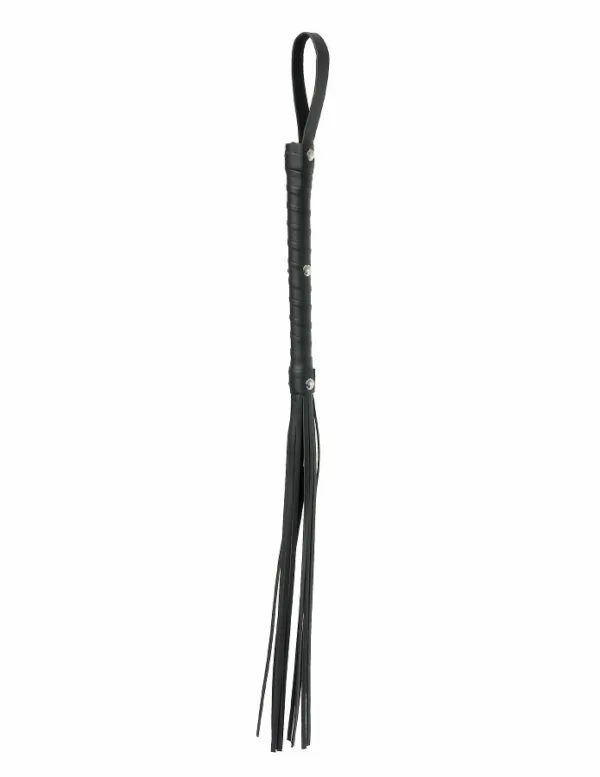 FETISH FANTASY LIMITED EDITION - LATIGO AZOTADOR PIEL NEGRO - Imagen 2
