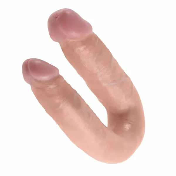 KING COCK - DILDO DOBLE PENETRACIÓN 13.9 CM NATURAL - Imagen 3
