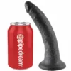 KING COCK - 7 PENE NEGRO 17.8 CM - Imagen 3