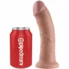 KING COCK - 8 PENE NATURAL 20.3 CM - Imagen 3