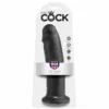 KING COCK - 10 PENE NEGRO 25 CM - Imagen 6