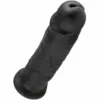 KING COCK - 10 PENE NEGRO 25 CM - Imagen 4