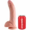 KING COCK - 9 PENE REALÍSTICO NATURAL 22.9 CM - Imagen 3