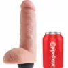 KING COCK - PENE REALÍSTICO EYACULADOR NATURAL 20.32 CM - Imagen 4
