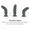 KING COCK - DILDO VIBRADOR CON TESTÍCULOS 25.5 CM COLOR NATURAL - Imagen 6