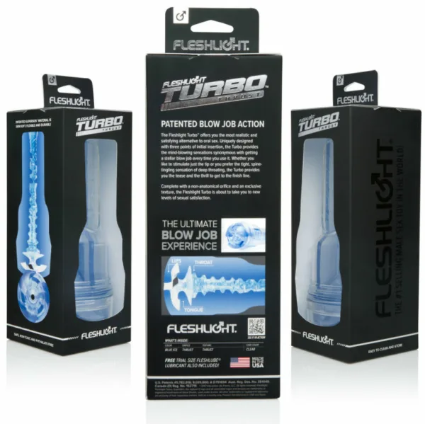 FLESHLIGHT - TURBO THRUST BLUE ICE - Imagen 3