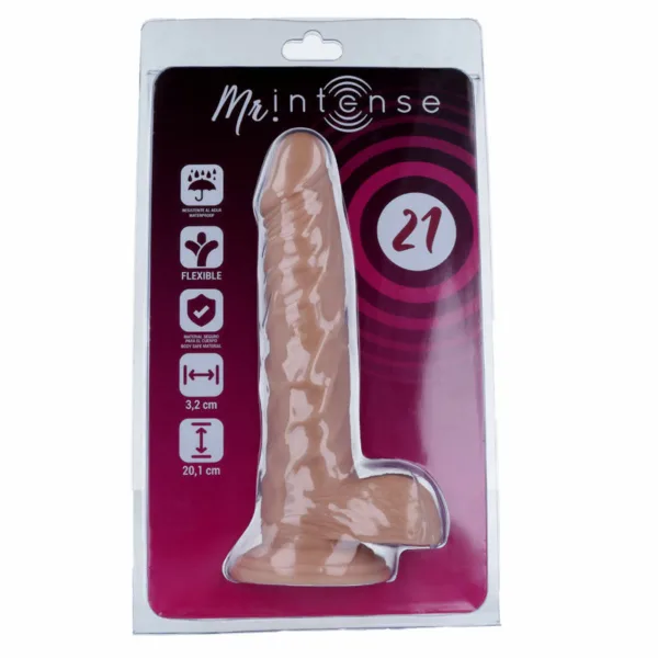 MR INTENSE - 21 PENE REALÍSTICO 20.1 CM -O- 3.2 CM - Imagen 7