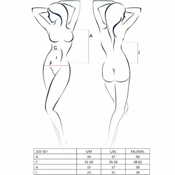 PASSION - WOMAN ZOE SET TALLA L/XL - Imagen 2