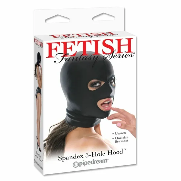 FETISH FANTASY SERIES - MASCARA CON 3 ABERTURAS. - Imagen 2