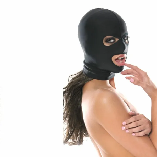 FETISH FANTASY SERIES - MASCARA CON 3 ABERTURAS. - Imagen 3