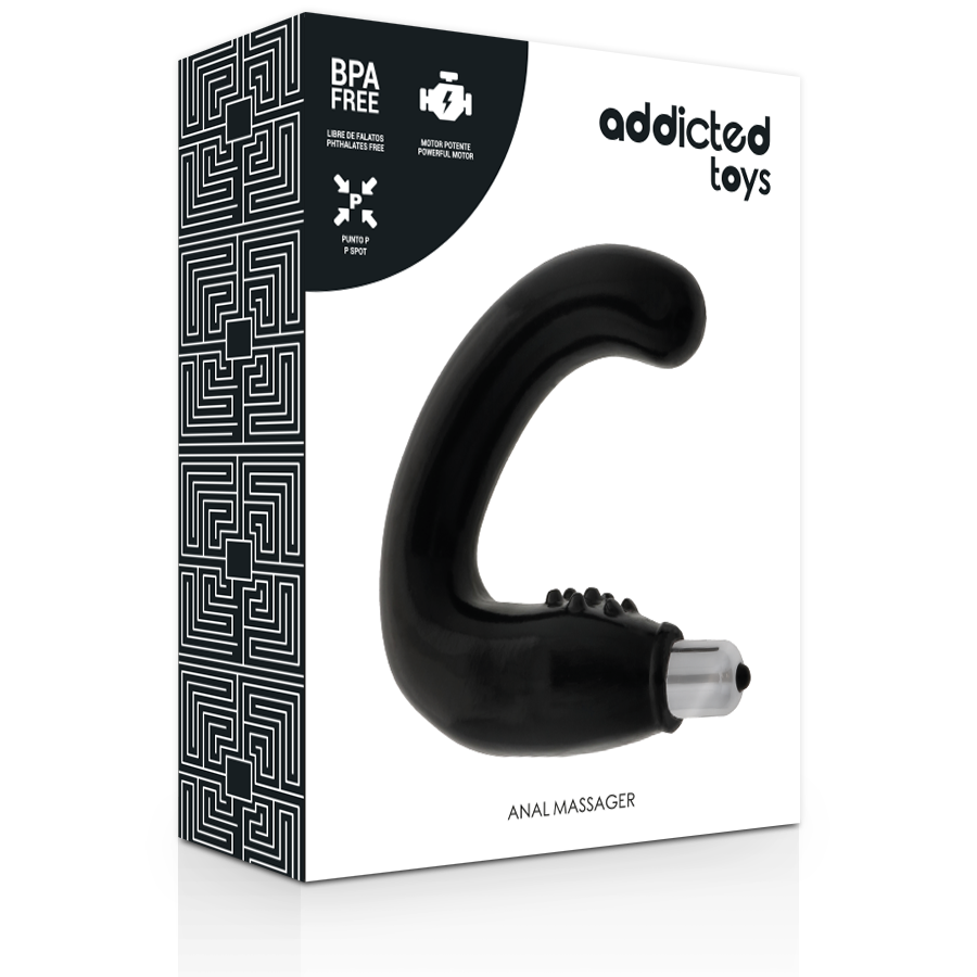 ADDICTED TOYS - ANAL MASSAGER NEGRO - Imagen 3