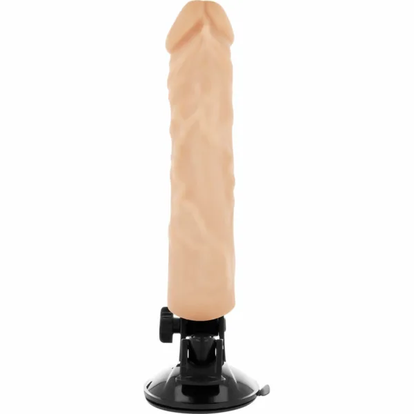 BASECOCK - VIBRADOR REALÍSTICO CONTROL REMOTO NATURAL 21 CM -O- 4 CM - Imagen 3