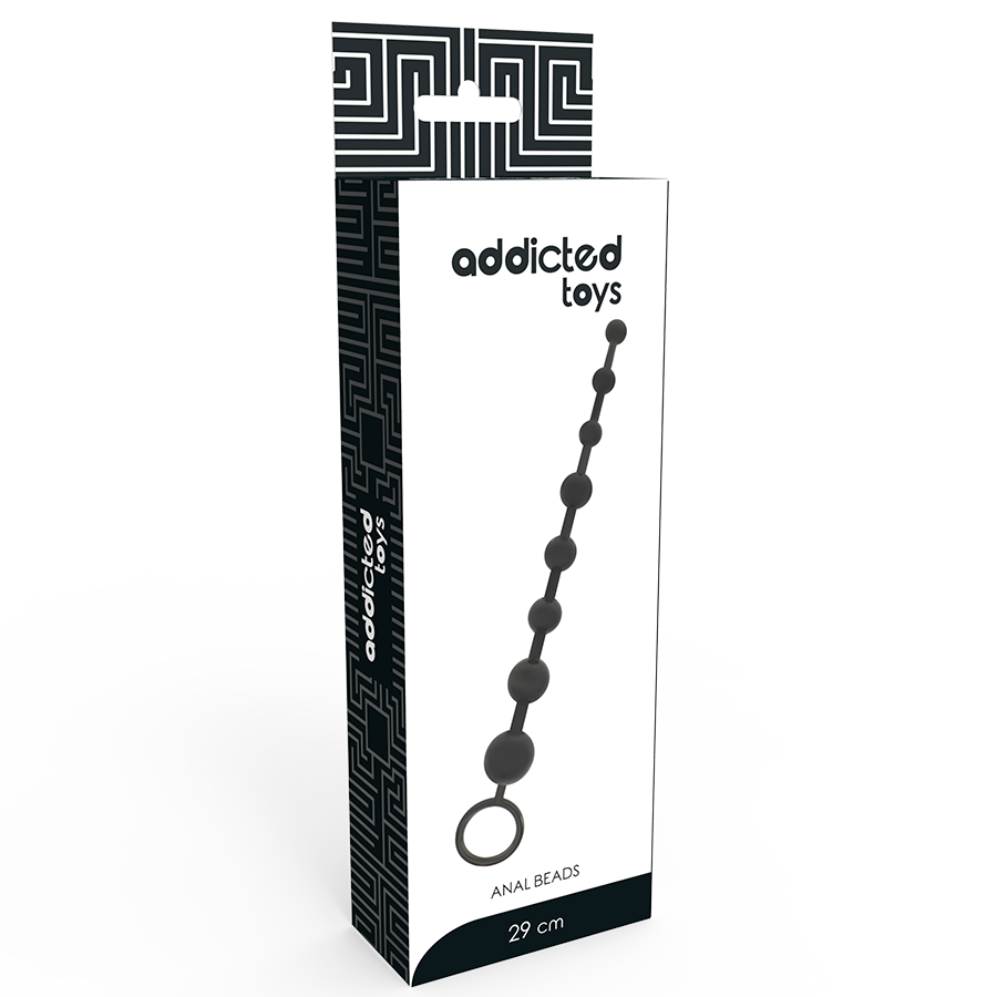 ADDICTED TOYS - ANAL BEADS 29 CM NEGRO - Imagen 5