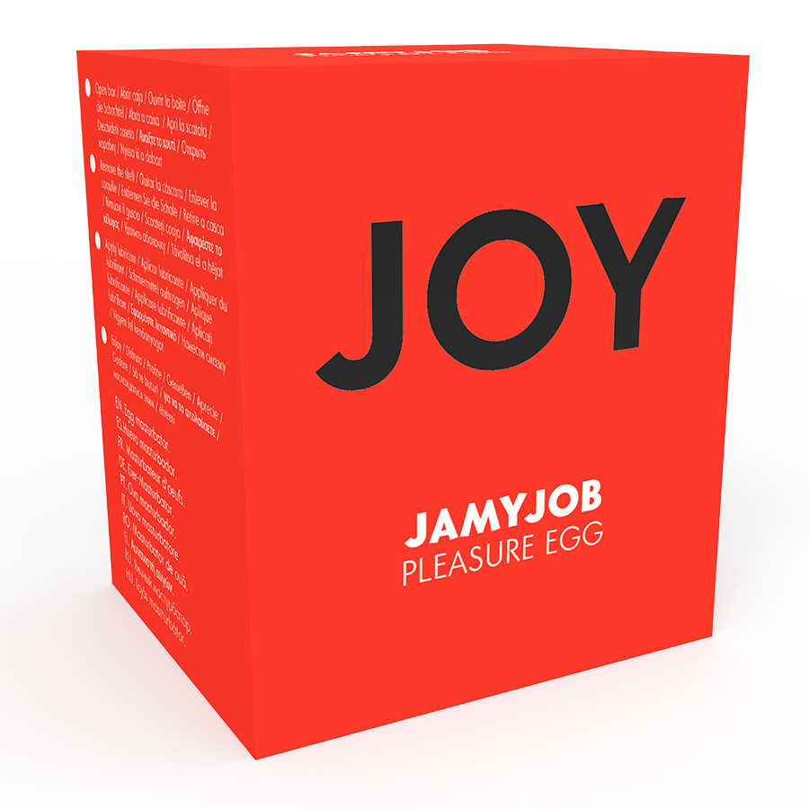 JAMYJOB - HUEVO MASTURBADOR DISCRETO VERSION ROJO JOY - Imagen 8