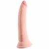 KING COCK - DILDO TRIPLE DENSIDAD 18 CM
