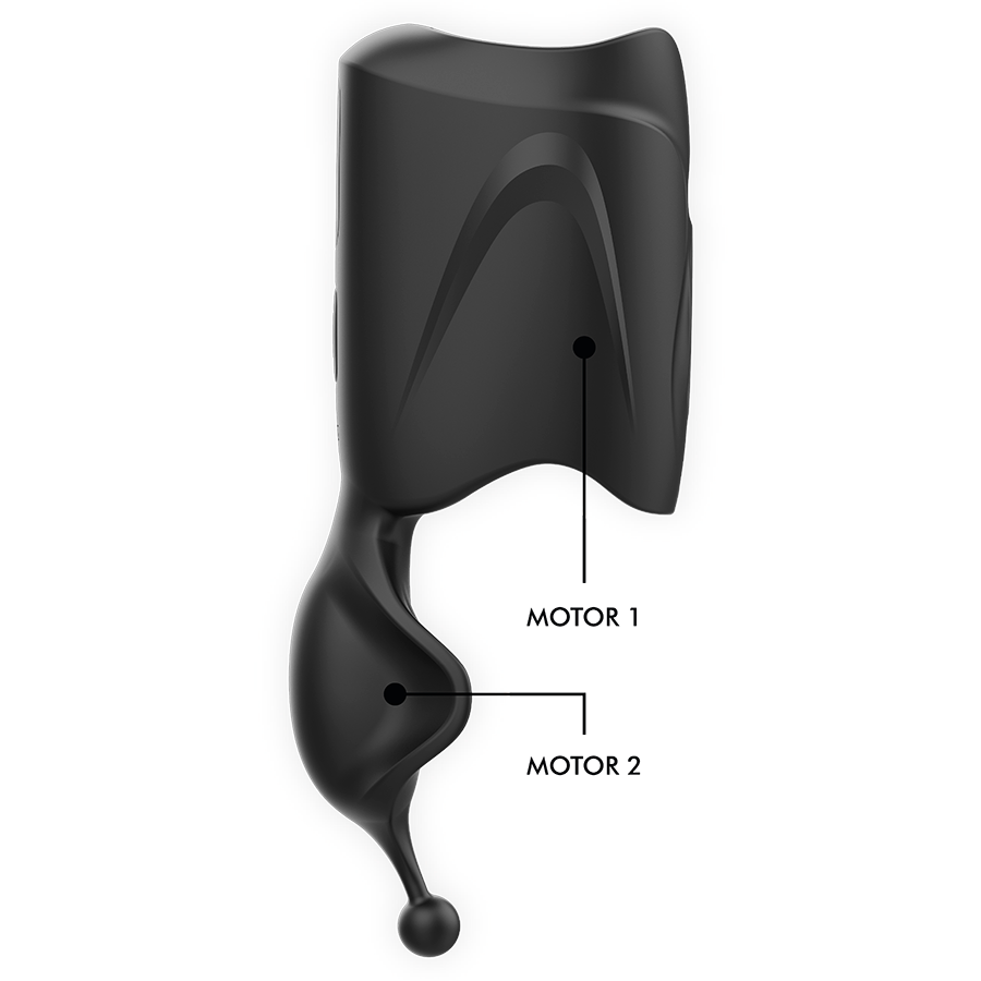 JAMYJOB - MASTURBADOR STROKER VIBRADOR 2 MOTORES - Imagen 8