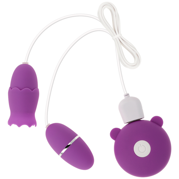 OHMAMA - ESTIMULADOR DOBLE 10 MODOS VIBRACIÓN