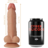 CYBER SILICOCK - ARNÉS SILICONA LIQUIDA JUDE 18 CM -O- 3.2 CM - Imagen 6