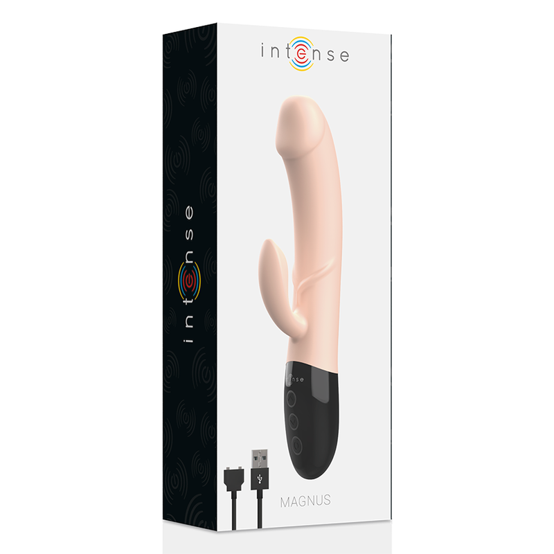 INTENSE - MAGNUS VIBRADOR RECARGABLE DUAL NATURAL - Imagen 7